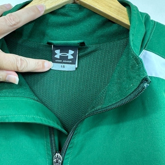 Under Armour Heavy Windbreaker Rain Performance Jacket, Large - Picture 11 of 11